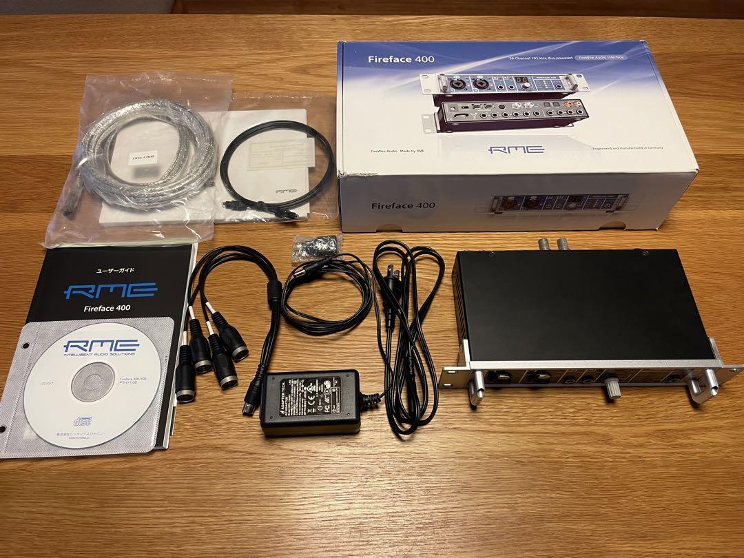 RME Fireface 400 オーディオインターフェース（RME Fireface
