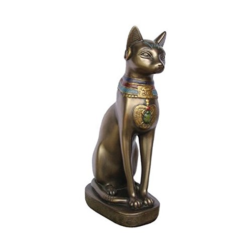 【博物館級】◆バステト神像 ブロンズ像 猫の女神 古代エジプト◆検）仏像 新羅仏 博物館級】◇バステト神像 ブロンズ像 猫の女神 古代エジプト