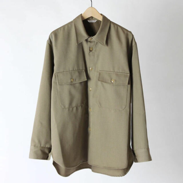AURALEE / オーラリー ウールマックスギャバジンシャツ　サイズ3 AURALEE -Wool Max Gabardine Shirts- | twelve blog