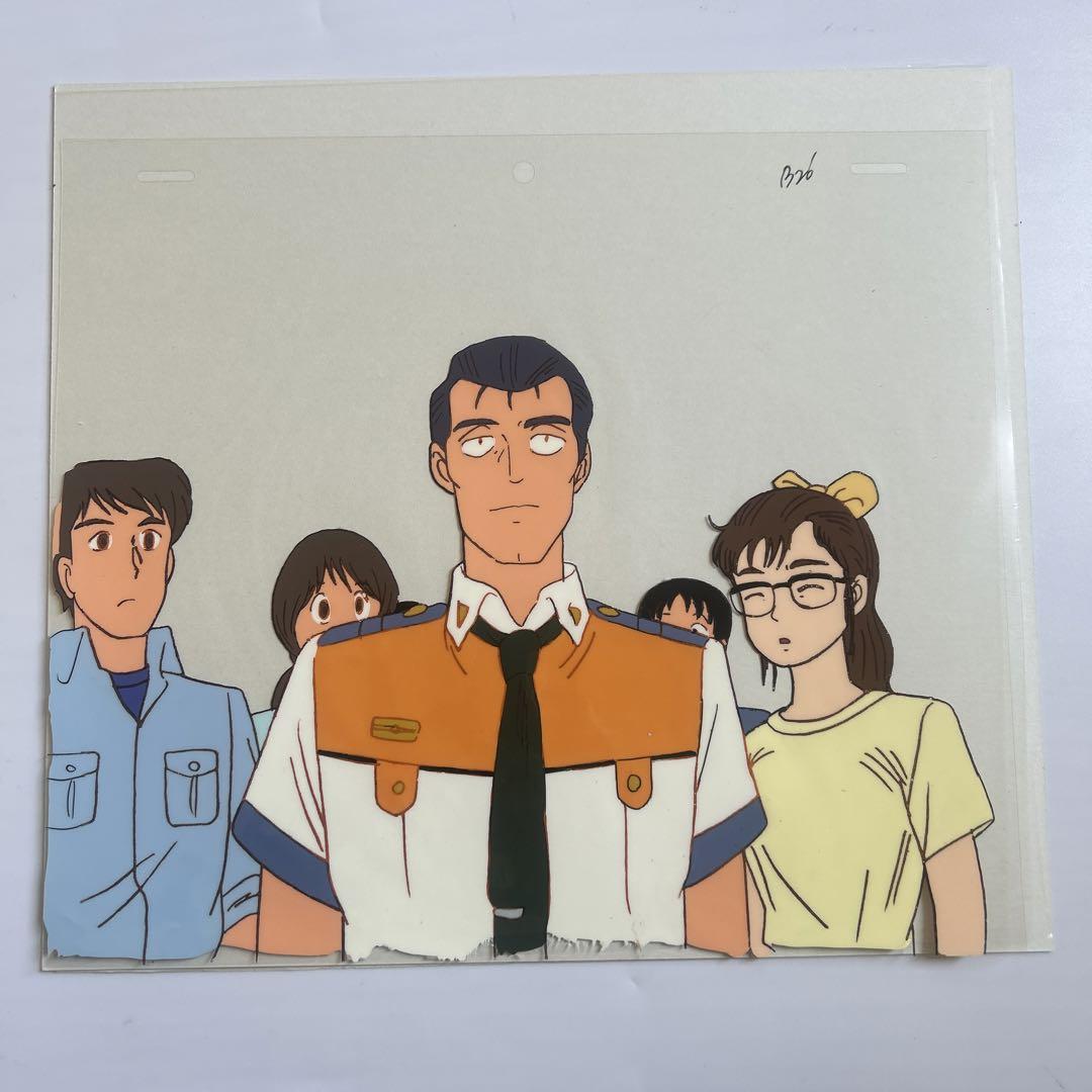 （非売品）パトレイバー後藤隊長セル画 非売品）パトレイバー後藤隊長セル画 背景 セル原画 進行表 色