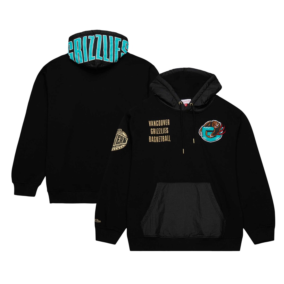 Mitchell&Ness NBA シャーロット ホーネッツ フーディ パーカー メンズ・Mitchell & Ness パープル/ティール シャーロット