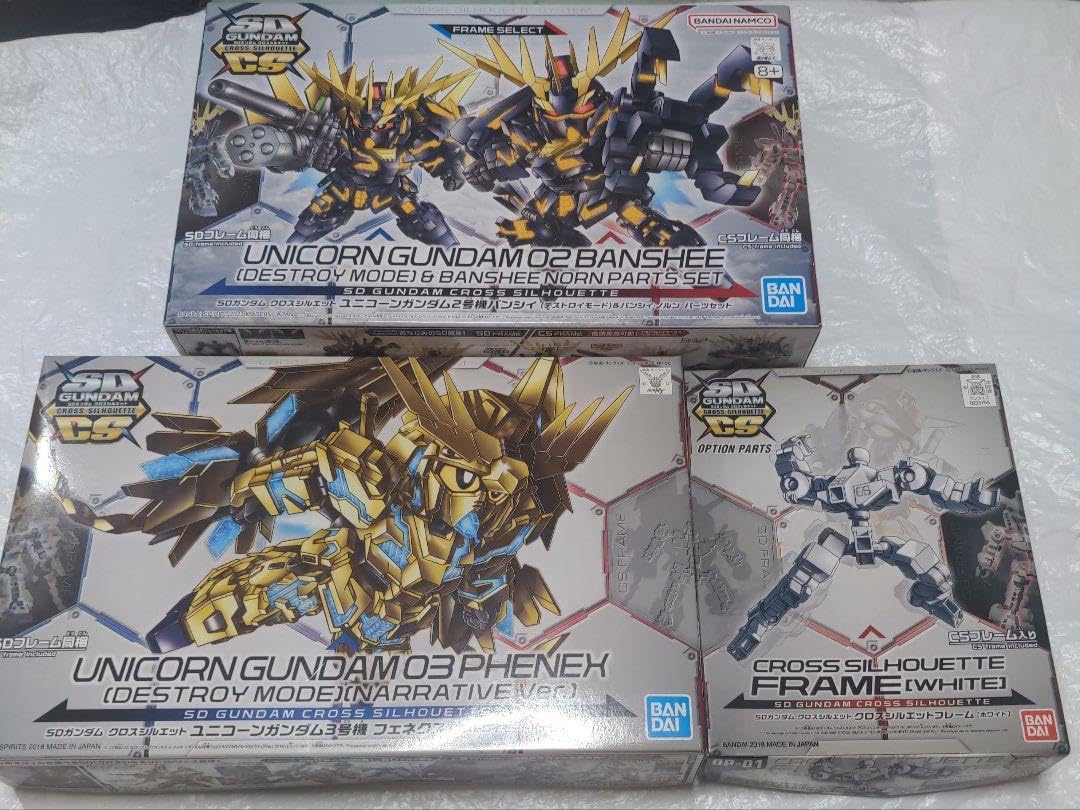 SDガンダム クロスシルエット 4点セット SDガンダム クロスシルエット (ライトニング)Zガンダム 完成！！