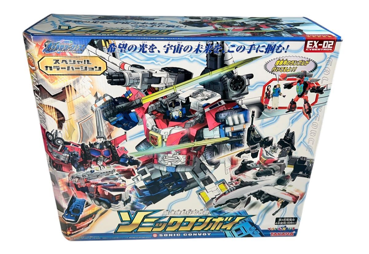 未開封・未使用品　トランスフォーマー　ソニックコンボイ　ギャラクシーフォース 極美品 ソニックコンボイ トランスフォーマー ギャラクシー