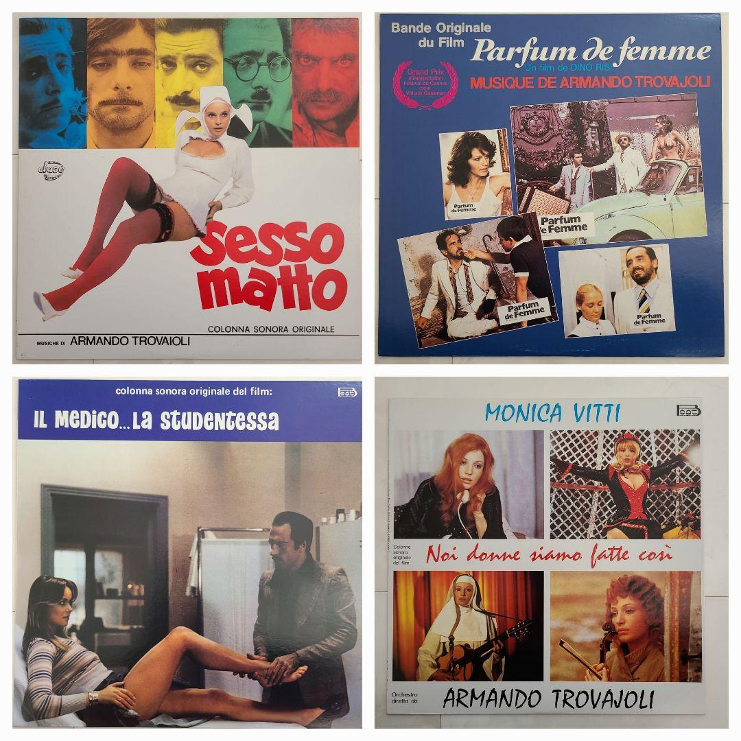 ★サバービア掲載★イタリア映画ＯＳＴ名盤４枚セット ☆サバービア掲載☆イタリア映画OST名盤4枚セット