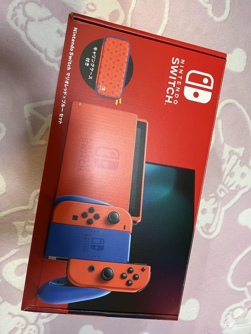 NintendoSwitch 本体 Nintendo Switch 本体 マリオレッド×ブルー（任天堂switch
