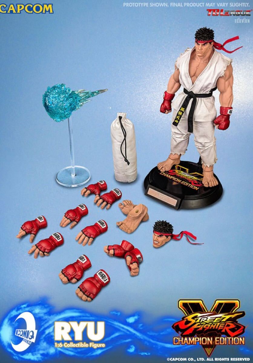 本日限定値下　ストリートファイター　RYU 1/6 リュウ　アイコニックスタジオ Iconiq Studios IQGS-06 1/6 Scale Street Fighter - Battle Ryu