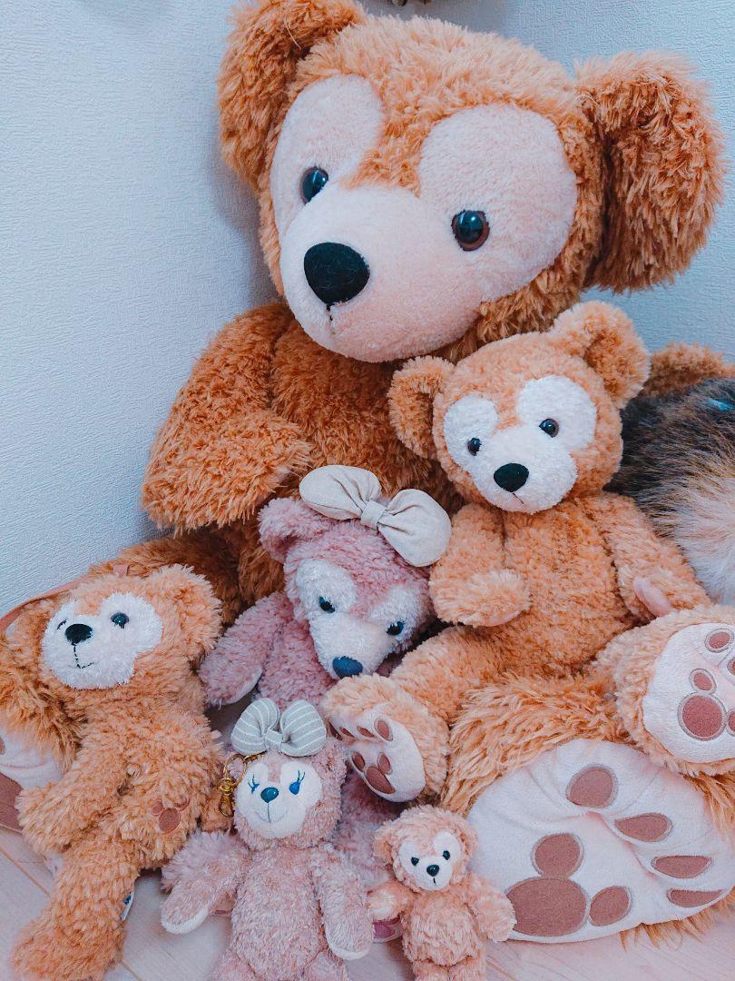ディズニー ダッフィー ぬいぐるみ 特大Lサイズ Sサイズ
