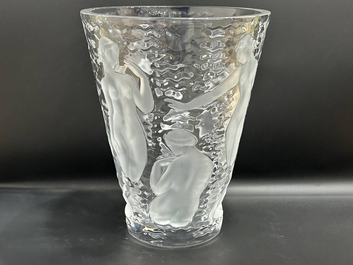 美品 ラリック ダンピエール フラワーベース 花瓶 ダンピエール ベース（花瓶）｜ラリック公式オンラインショップ