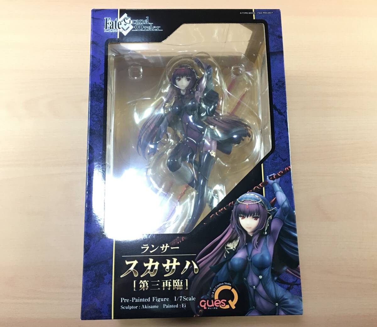 キューズQ ランサー スカサハ 第三再臨 フィギュア Fate/Grand