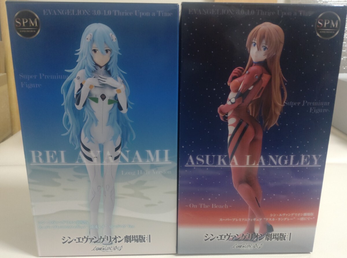 アスカ・綾波フィギュア （エヴァンゲリオン 綾波レイ＆式波