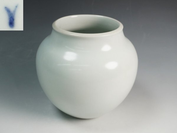 コレクター整理品 骨董品 李朝 白磁 長頸瓶 徳利 壺 ⑥ ◇ 李朝 白磁乳瓶 白磁徳利 高さ10.5㎝ 後期分院 保管箱付き