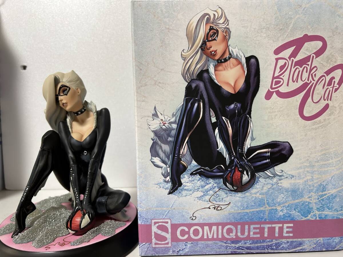 J・スコット・キャンベル ブラックキャット スタチュー マーベル スパイダーマン J.スコット・キャンベル ブラックキャット コレクション