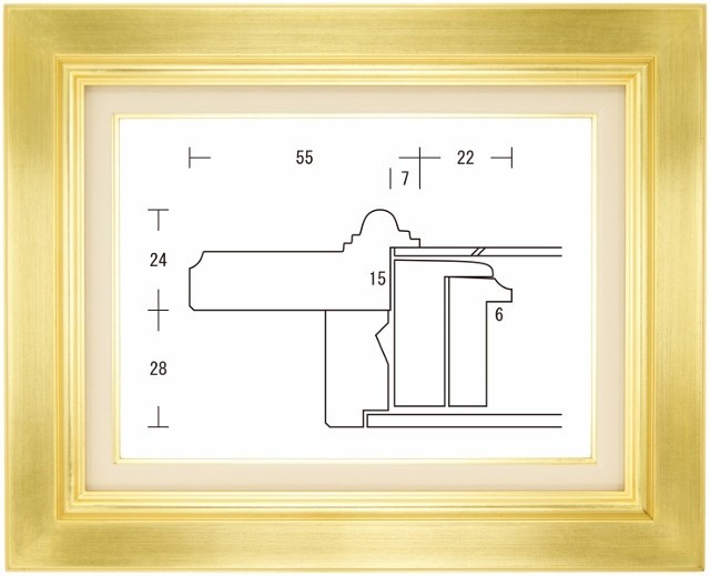 ◆ 油彩 額縁 M6号 ◆フランス製 アンドレセネラー社 ARTWARE 製品詳細ページ | 製品 | UNION CORPORATION JAPAN