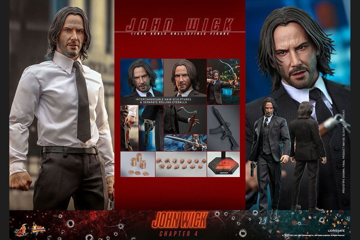 ホットトイズ　ジョンウィック　ジョン・ウィック　犬　ダムトイズ ホットトイズ ムービーマスターピース ジョン・ウィック：コン