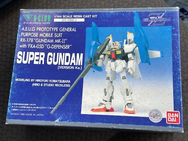 B-CLUB Zガンダム 藤田版 レジンキャストキット ガレージキット