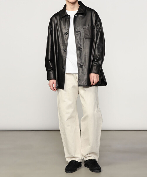 Sisii | <Bshop別注>レザーシャツジャケット 25ss Sisii | 〈別注〉レザーシャツジャケット WOMEN
