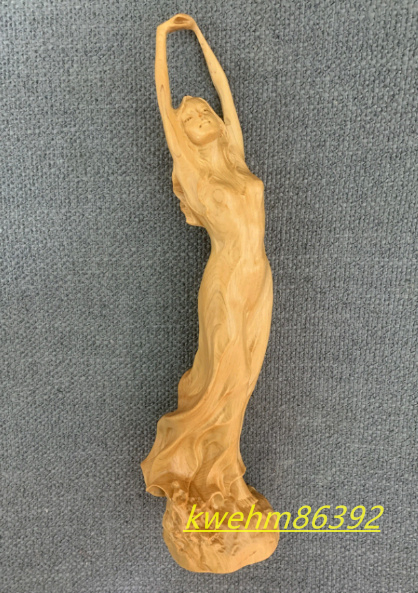木彫 置物 裸婦像 裸女像 美人像 彫刻 工芸品（木彫 置物 裸婦像
