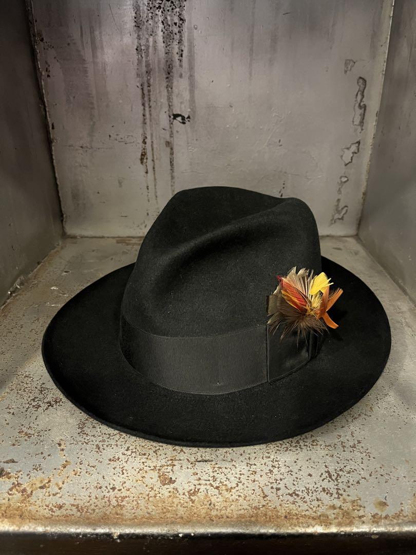 stetson THE SOVEREIGN hat ステットソン　7 1/8 Vintage Stetson Sovereign Mode Edge 7 1/8 Fedora Hat | eBay