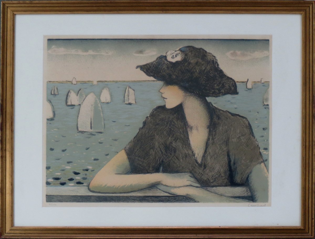 現代フランス画壇を代表する華やかな色彩で女性像を描く人気画家