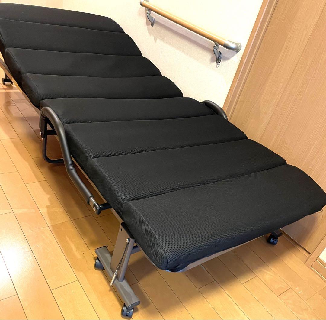 ニトリ 折りたたみベッド フローディングベッド リクライニング