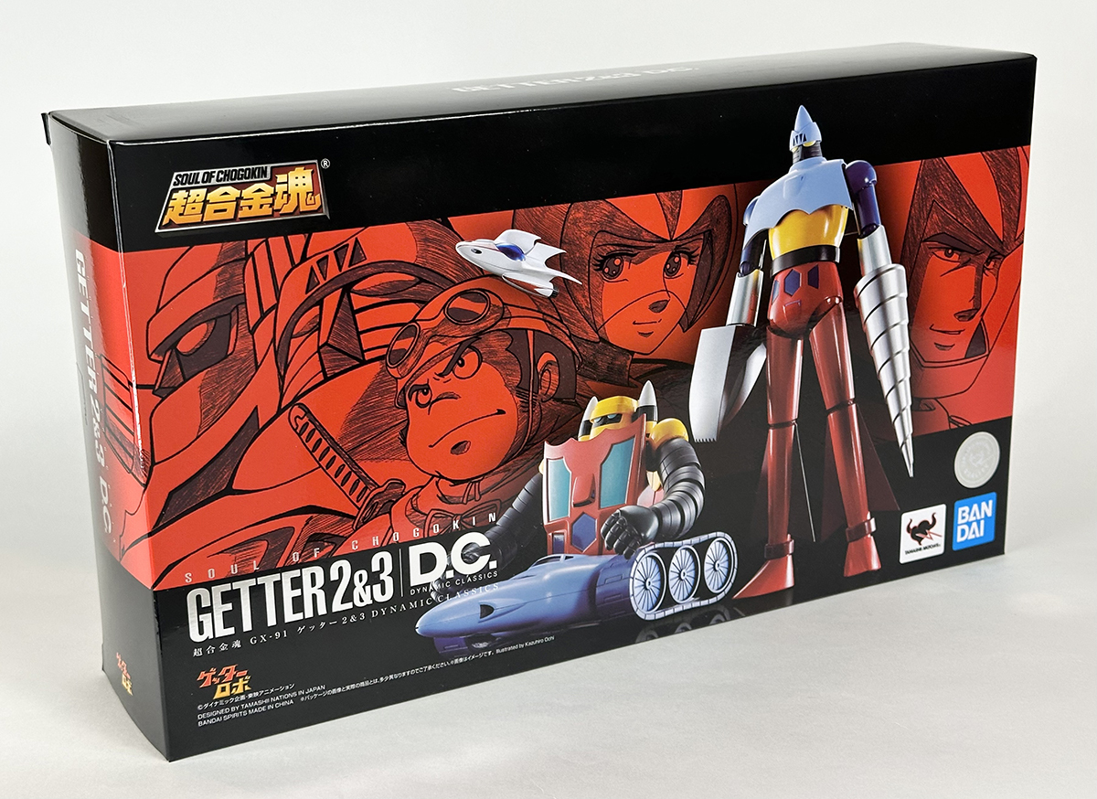 未開封品 バンダイ超合金魂 ゲッターロボ GX-91 ゲッター2&3 D.C. Amazon.com: Getter Robo (Television Anime Ver.) GX-91 Getter