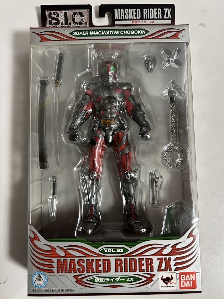 みー。 vin様専用 未開封 S.I.C. VOL.62 仮面ライダーZX ゼクロス