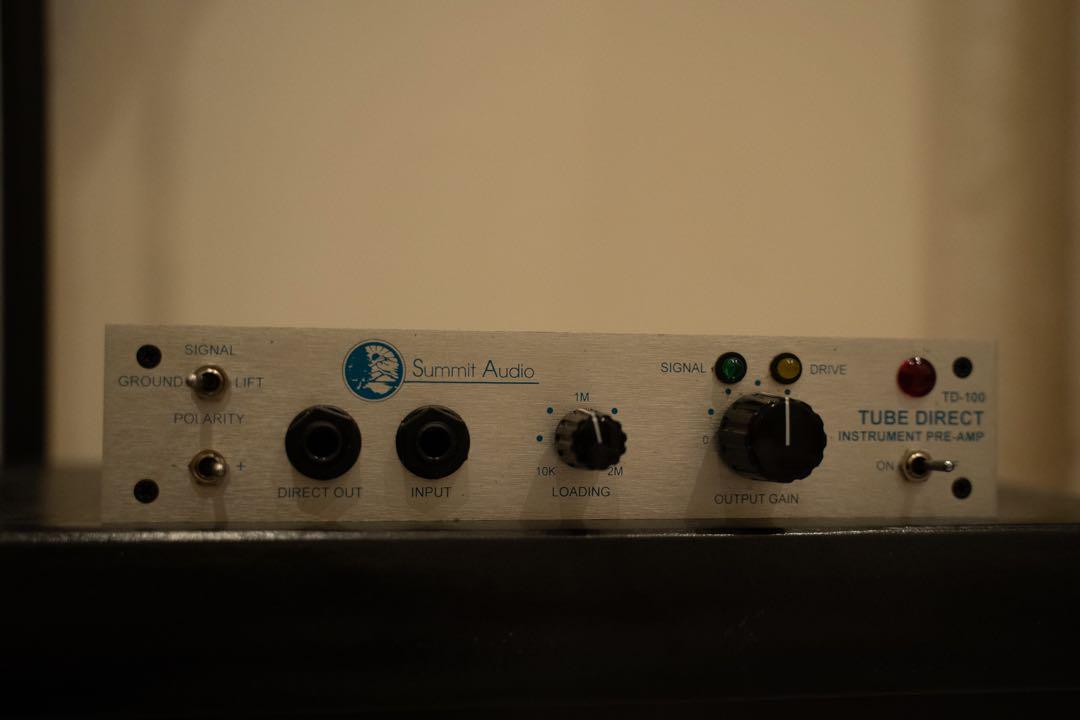 Summit Audio-TD100 tubeDI （Summit Audio TD-100 Tube