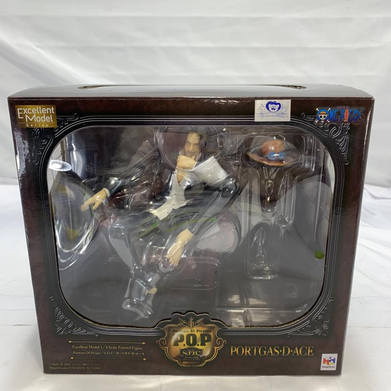 ワンピース　フィギュア　纏め売り42箱　ASK 中古】開封)MegaHouse P.O.P S.O.C ポートガス・D・エース
