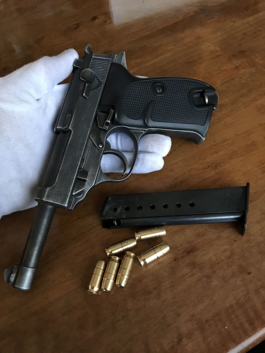 超希少！！マルシン工業ABS樹脂製モデルガン　 ワルサーＰ３８　SPG 合法品 ◉マルシン製 ワルサーP38 EX-HW樹脂製 SPG規格適合 未発火