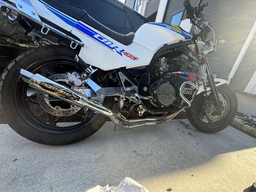 CBR400F CBX400F イカズチ管 （cbx cbr 400f WRP 雷管 イカズチ