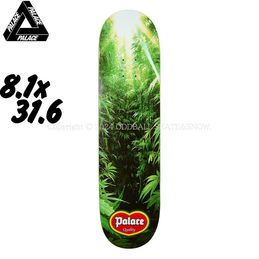Supreme - パレス デッキ パレス スケボー デッキ 8.1インチ PALACE QUALITY 8.1（パレス