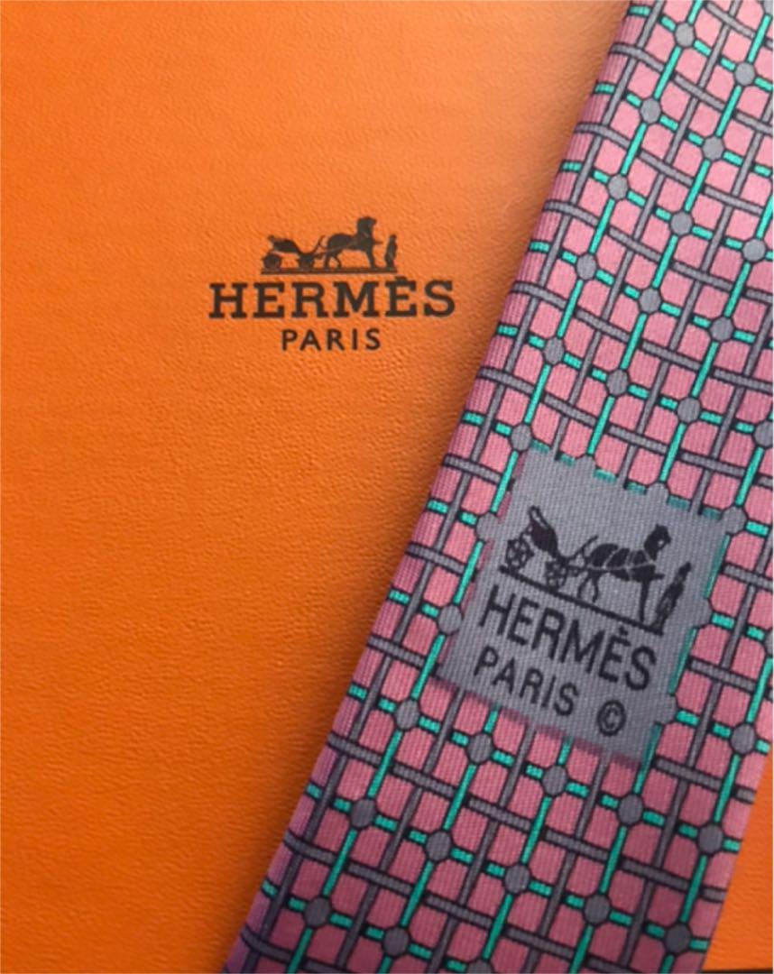 エルメス HERMES シルク100% タイ ユニセックス（札幌買取