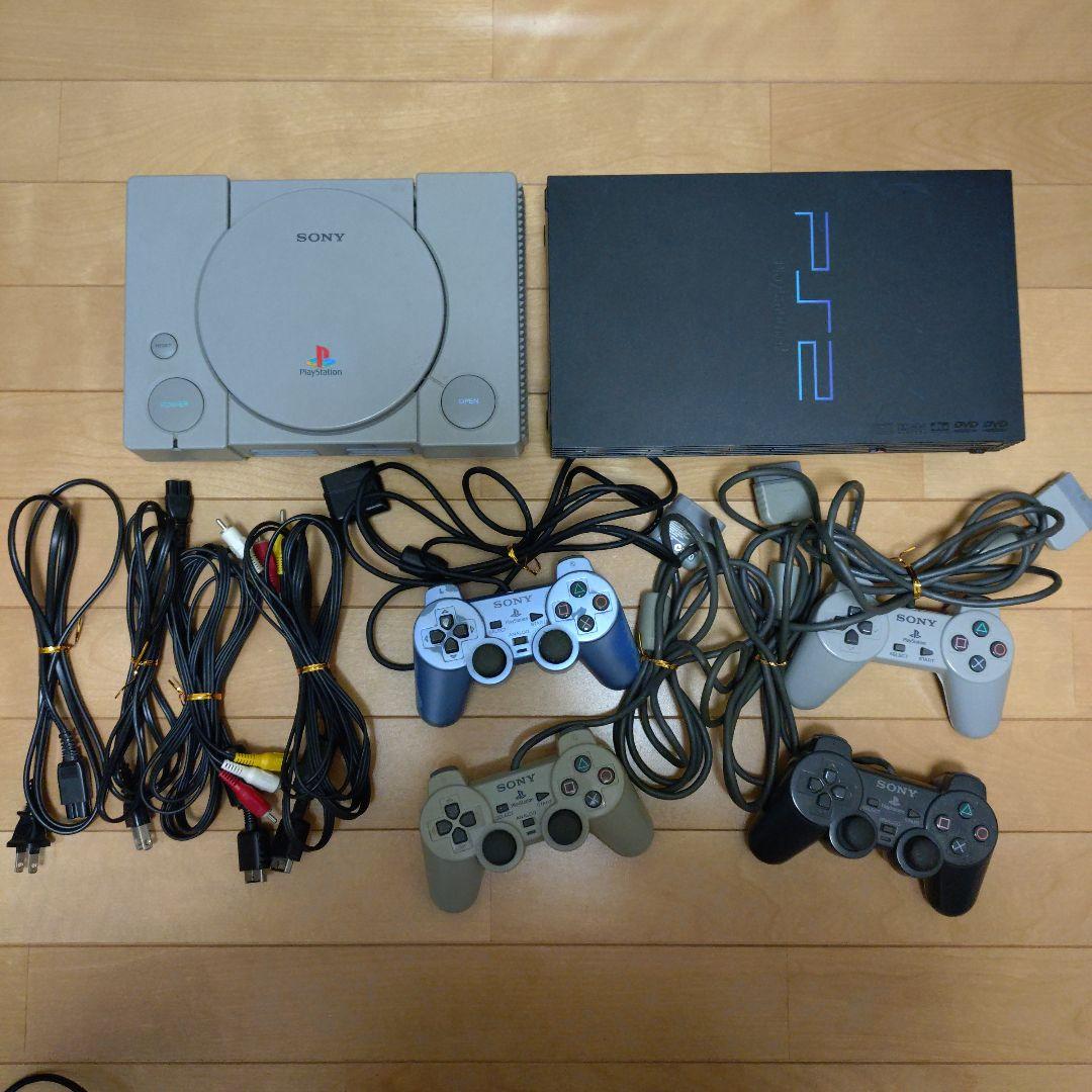 PS＆PS2セット【ジャンク品】 （PS2 2台セット ジャンク SCPH