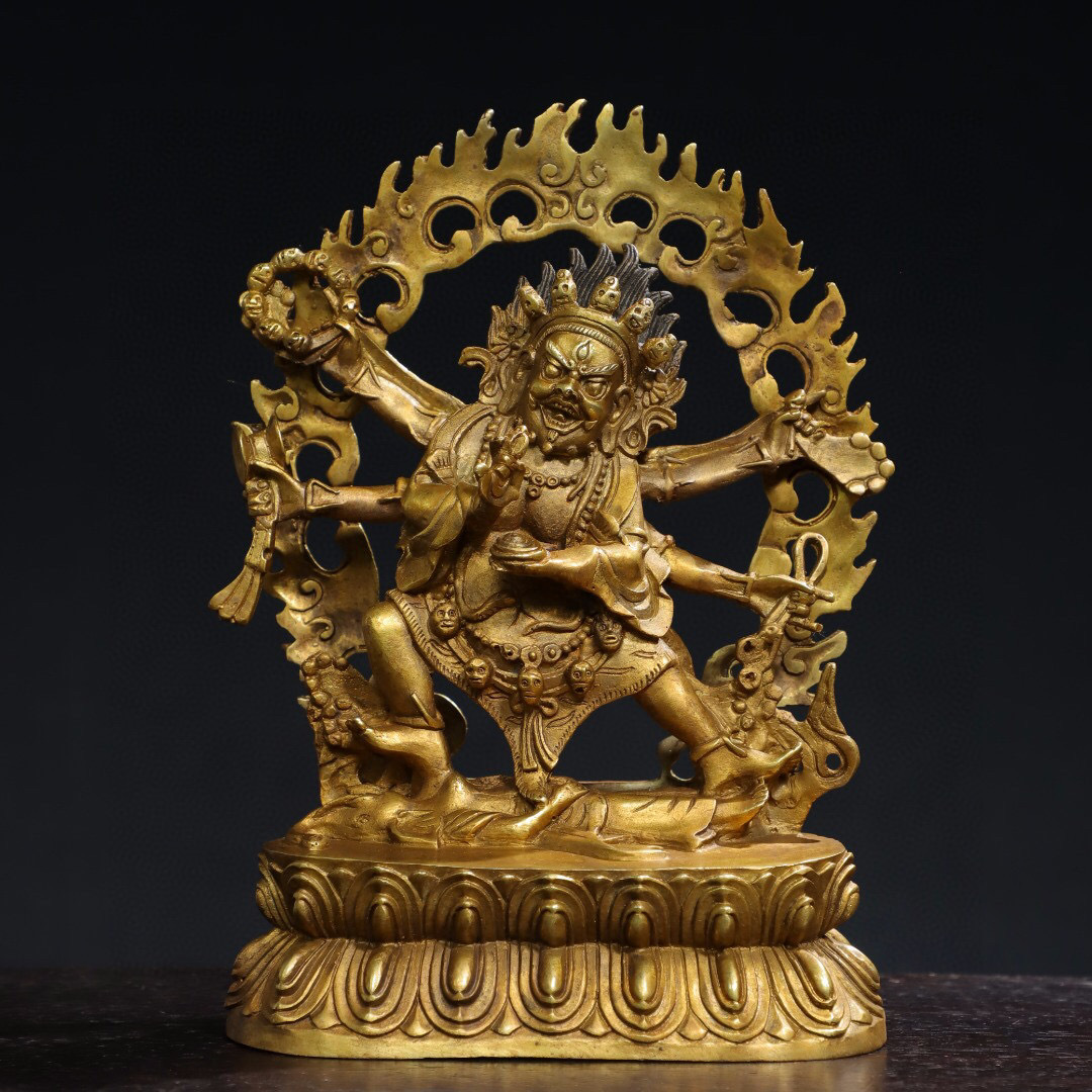 銅器 仏教 金仏舎利塔 古美術 コレクション品 銅製 工芸品 彫刻装飾品置物 Amazon.co.jp: 風水像ネパール菩提塔純銅工芸金仏舎利塔装飾