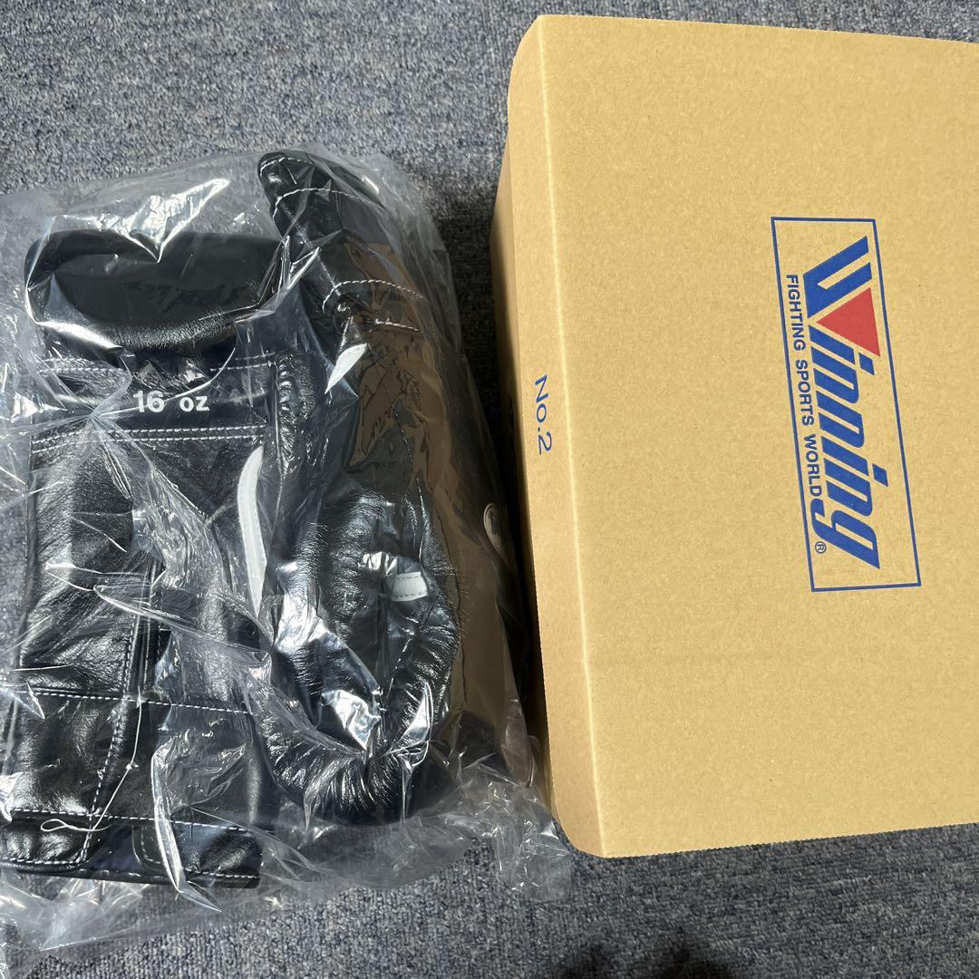 新品　未使用　Winningウイニング 16オンス MS-600B ブラック 新品 16オンス Winningウイニング MS-600B ブラック （MS-600
