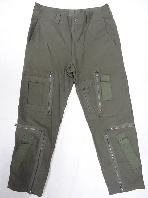 カナダ軍 空軍 ヘリクルーパンツ サンドベージュ 多機能ポケット Canadian Army Helicrew Pants カナダ軍 ヘリクルーパンツ