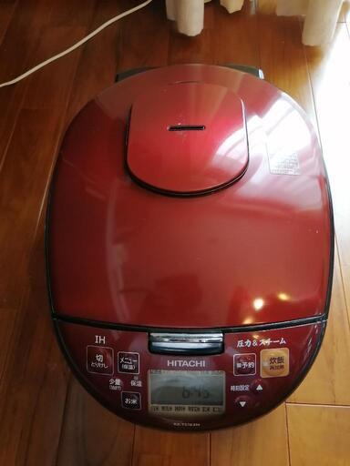 日立 IH炊飯器 RZ-NS10J 日立 極上炊き 圧力&スチーム RZ-SG10J(R) [レッド] 価格比較