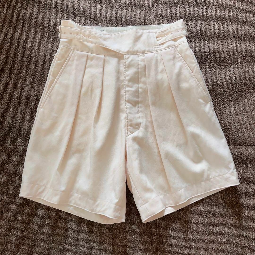 MADISON BLUE グルカ ショート パンツ ウール キュロット 白 M MADISON BLUE グルカ ショート パンツ ウール キュロット 白 M