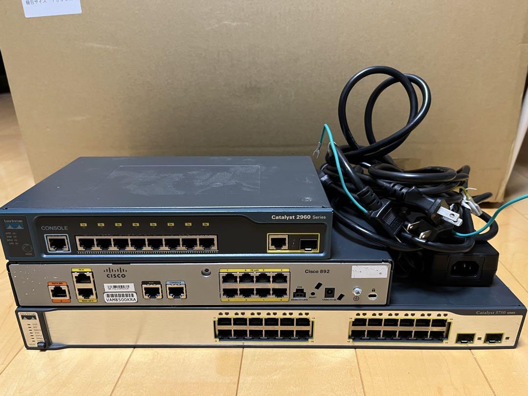 CCNA/CCNP】Cisco ルーター L3スイッチ L2スイッチ（ルータを