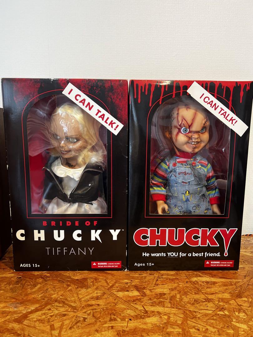 新古品！MEZCO チャッキー ティファニー　トーキング フィギュア高さ38cm メズコ チャイルド・プレイ チャッキーの種 ティファニー 15