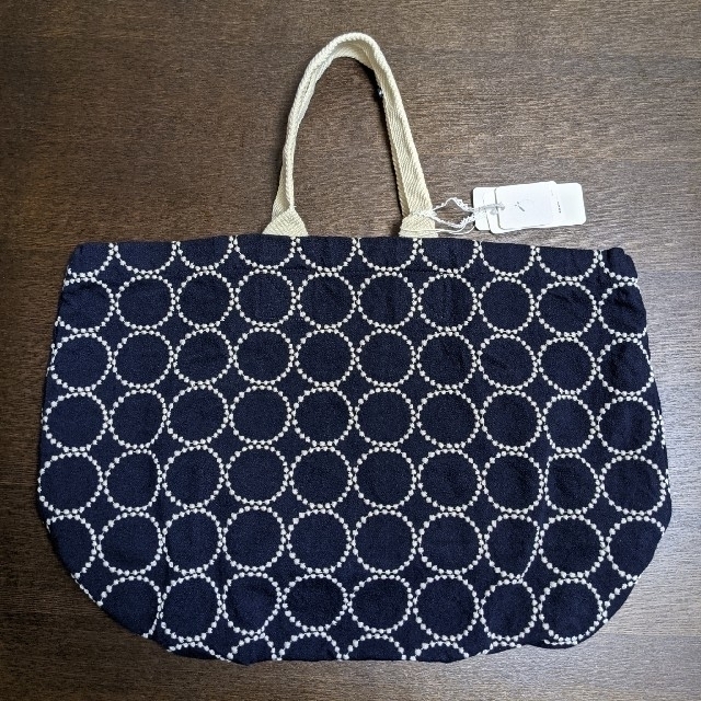 タグ付 】ミナペルホネン ドンドンバッグ タンバリン navy