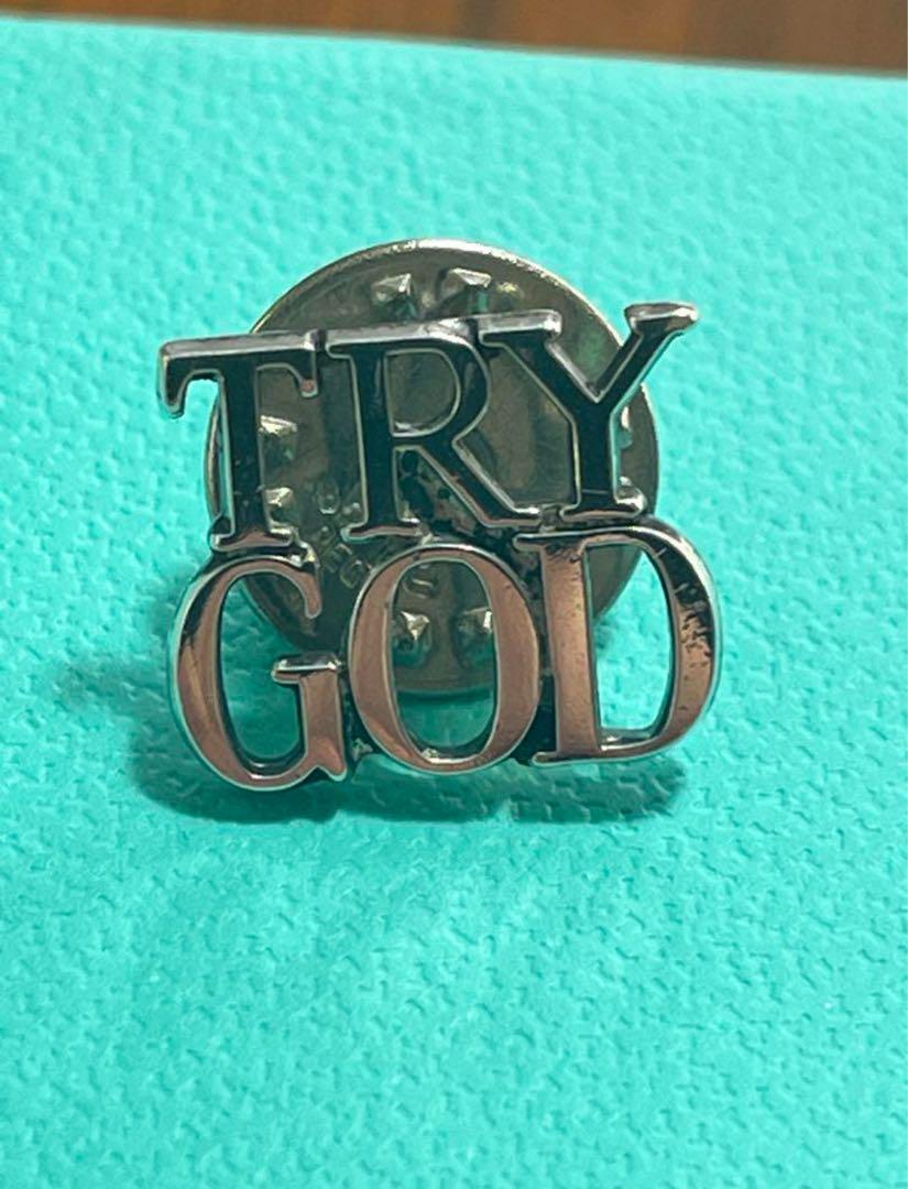#106 TIFFANY TRY GOD TRYGOD ヴィンテージ ラペル Yahoo!オークション - 希少 ビンテージ ティファニー TRY GOD