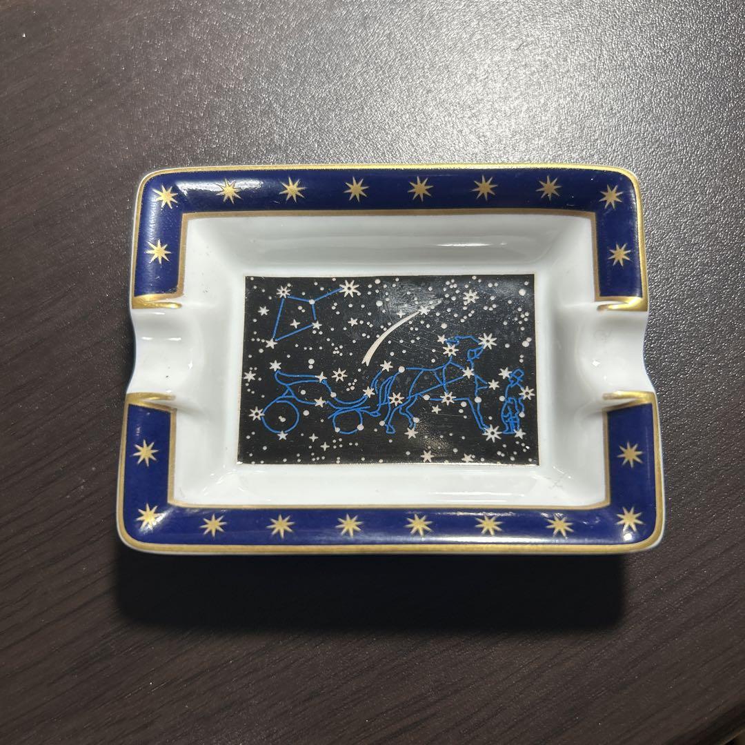 レア HERMES エルメス 星座 馬車 アッシュトレイ 小物入れ 灰皿 レア HERMES エルメス 星座 馬車 アッシュトレイ 小物入れ 灰皿