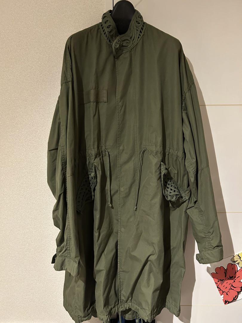 mame kurogouchi モッズコート　カーキ mame/Mame Kurogouchi マメクロゴウチ モッズコート ミリタリー