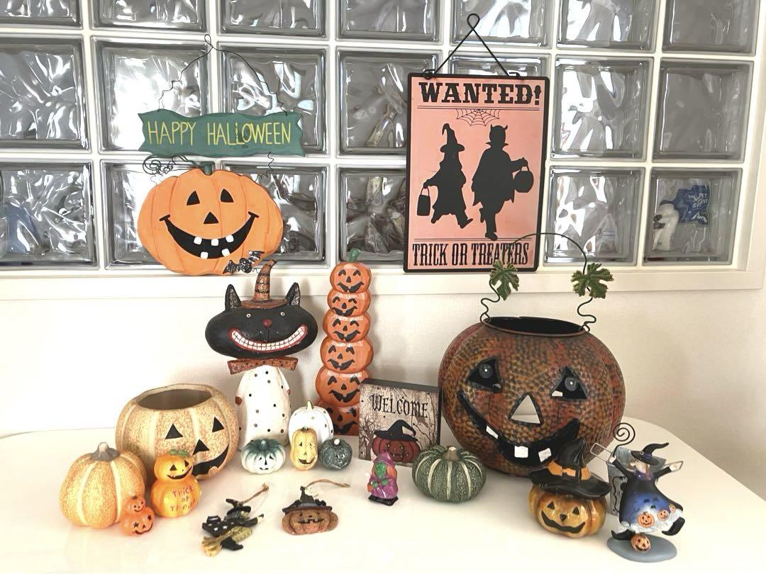 ハロウィン雑貨まとめて】 オブジェ/アイアンサインプレート