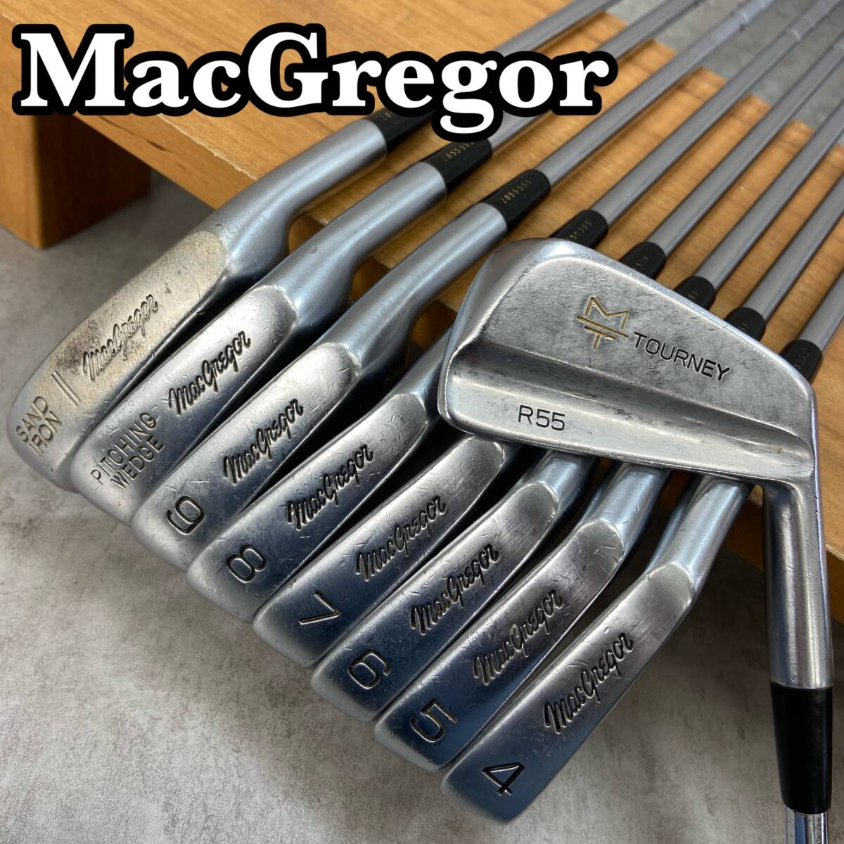 MacGregor マグレガー TOURNEY ターニー R55 メンズゴルフ