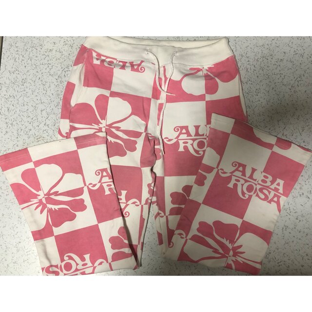 アルバローザ ALBA ROSA 升目サブリナパンツ アルバローザ 升目 サブリナパンツ