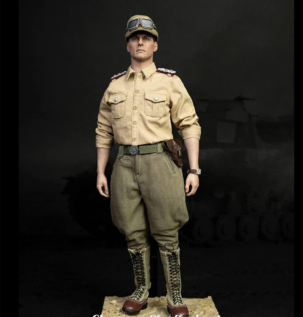 Facepoolfigure FP011C 1/6 シュタウフェンベルク Facepoolfigure】FP011C 1/6 Stauffenberg Afrika Korps Tunisia