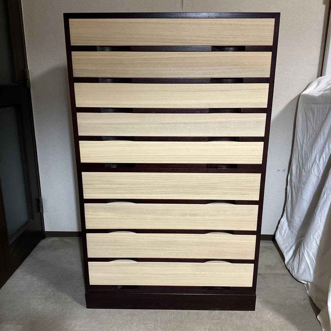 桐屋田中　総桐たんす　箪笥　桐ダンス　中古　ユーズド品　長期間自宅保管品 桐屋田中 総桐たんす 箪笥 桐ダンス 中古 ユーズド品 長期間自宅