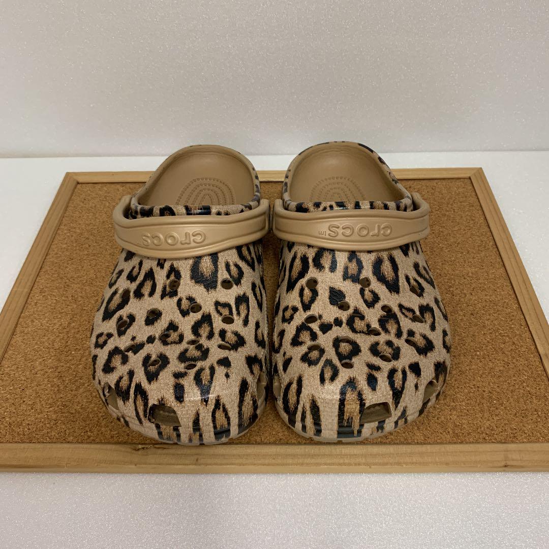 クロ ヒョウ 希少 ヒョウ柄 crocs クロックス 豹柄 26cm（クロックス CROCS